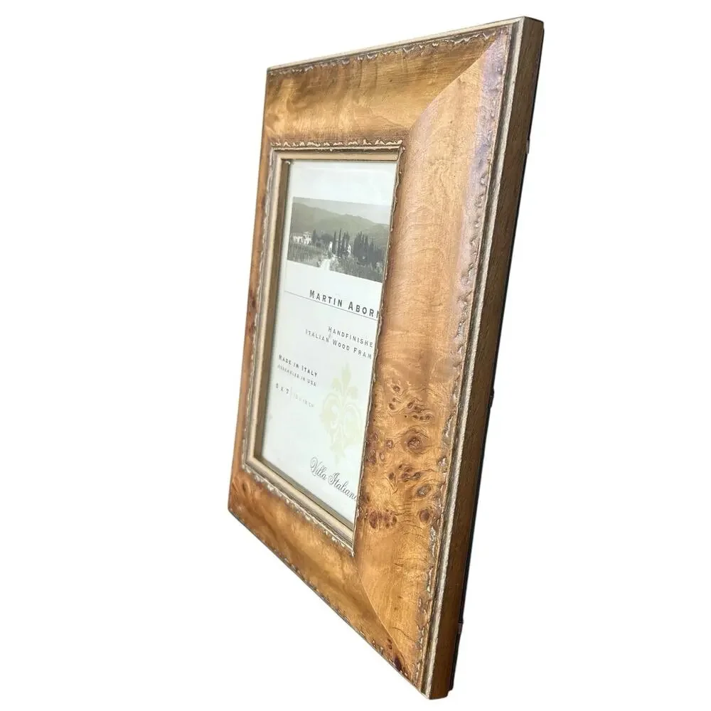 Martin Aborn Frame Hand Finished Italian Wood 5x7 Italy Villa Italiana